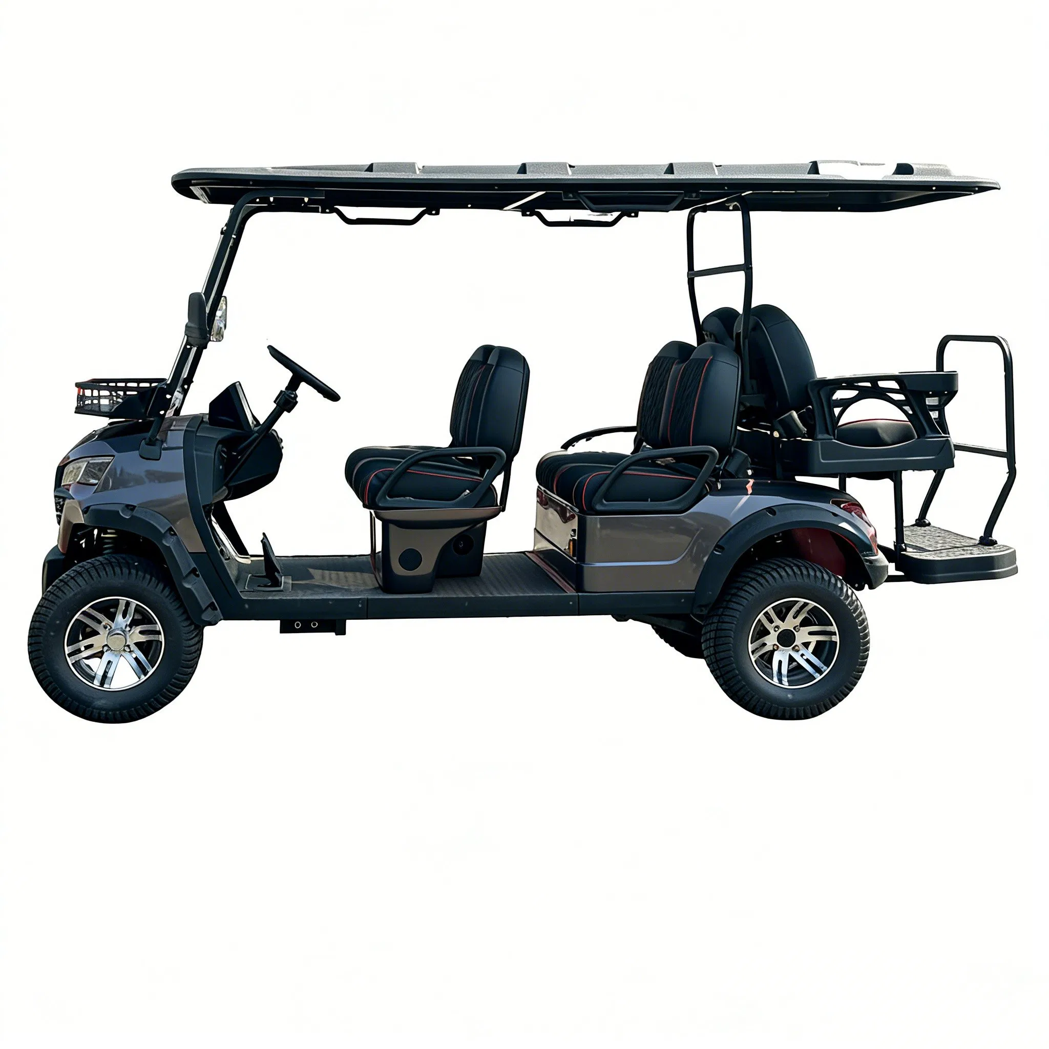 6 Seater Electric Golf Cart with Reversing Seats and AC Motor