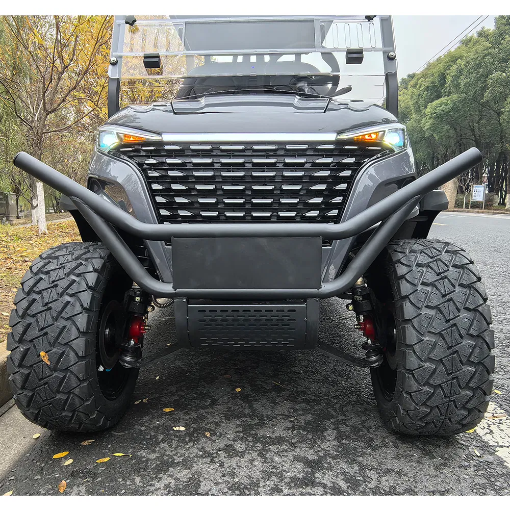 Electric Golf Cart Side