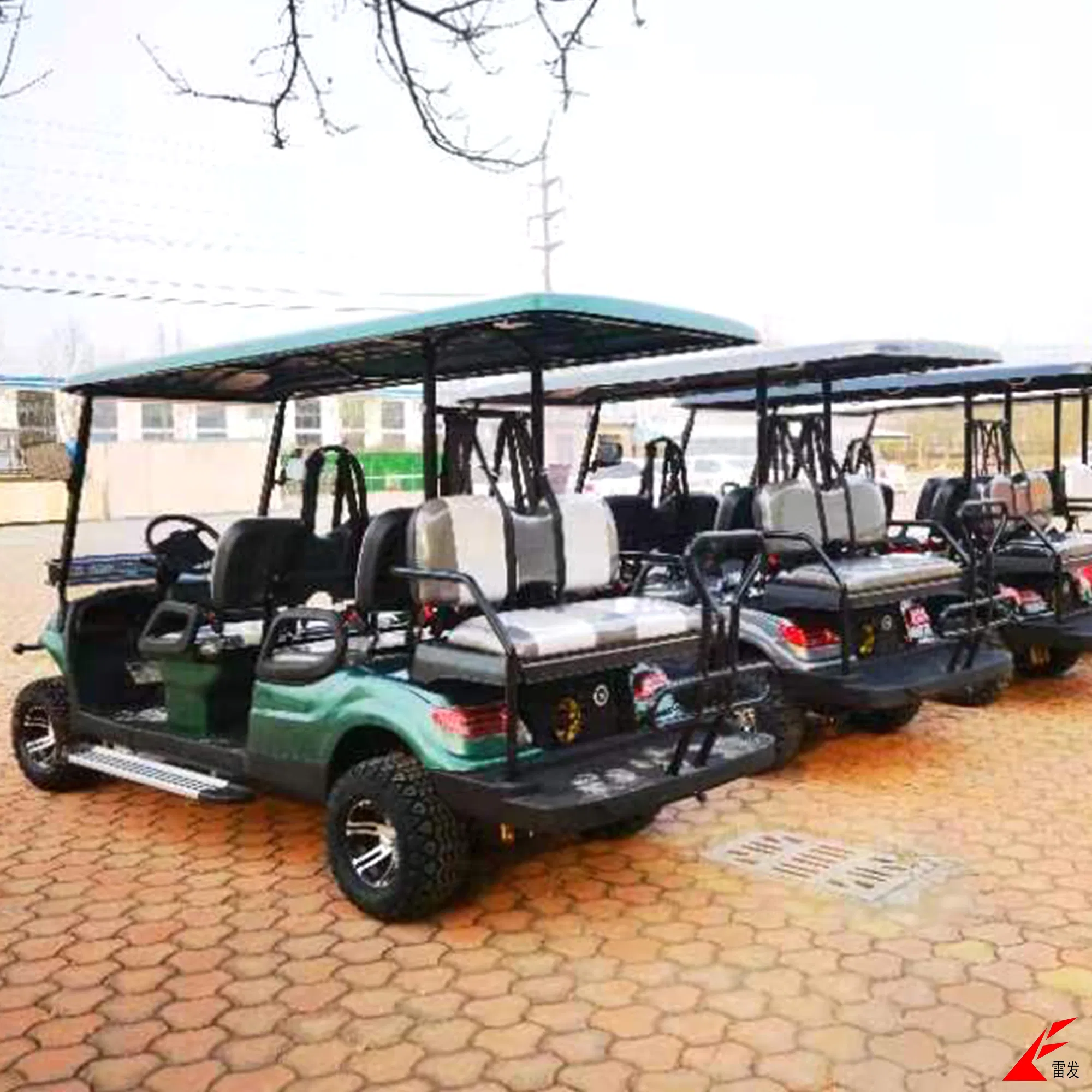 Xinleif Gd406A Electric Six-Seater Golf Cart off-Road Style of 7
