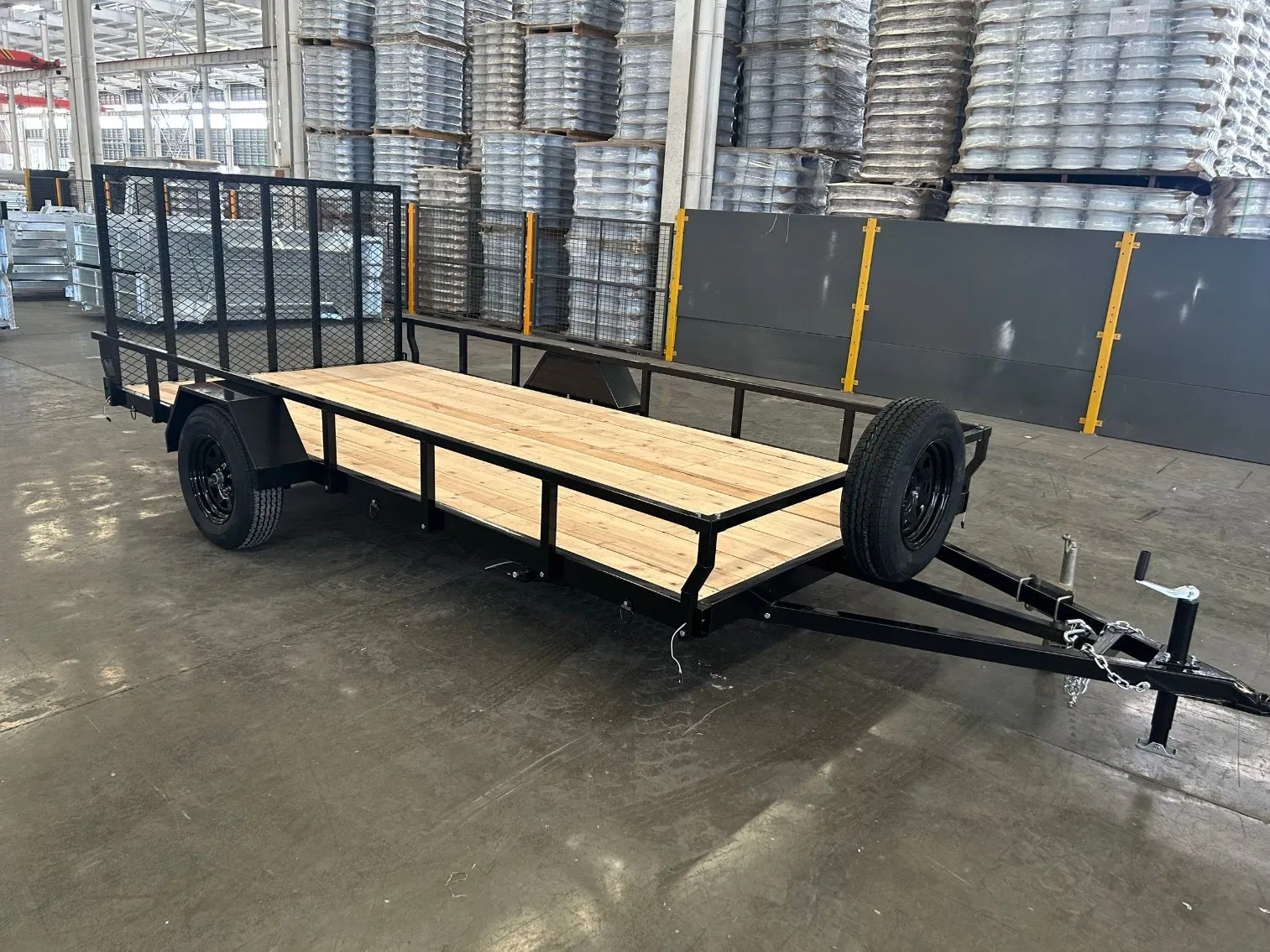 6X12 7X12 7X14 7X16 Single Axle Economic Steel Utility/ATV/Car Trailer