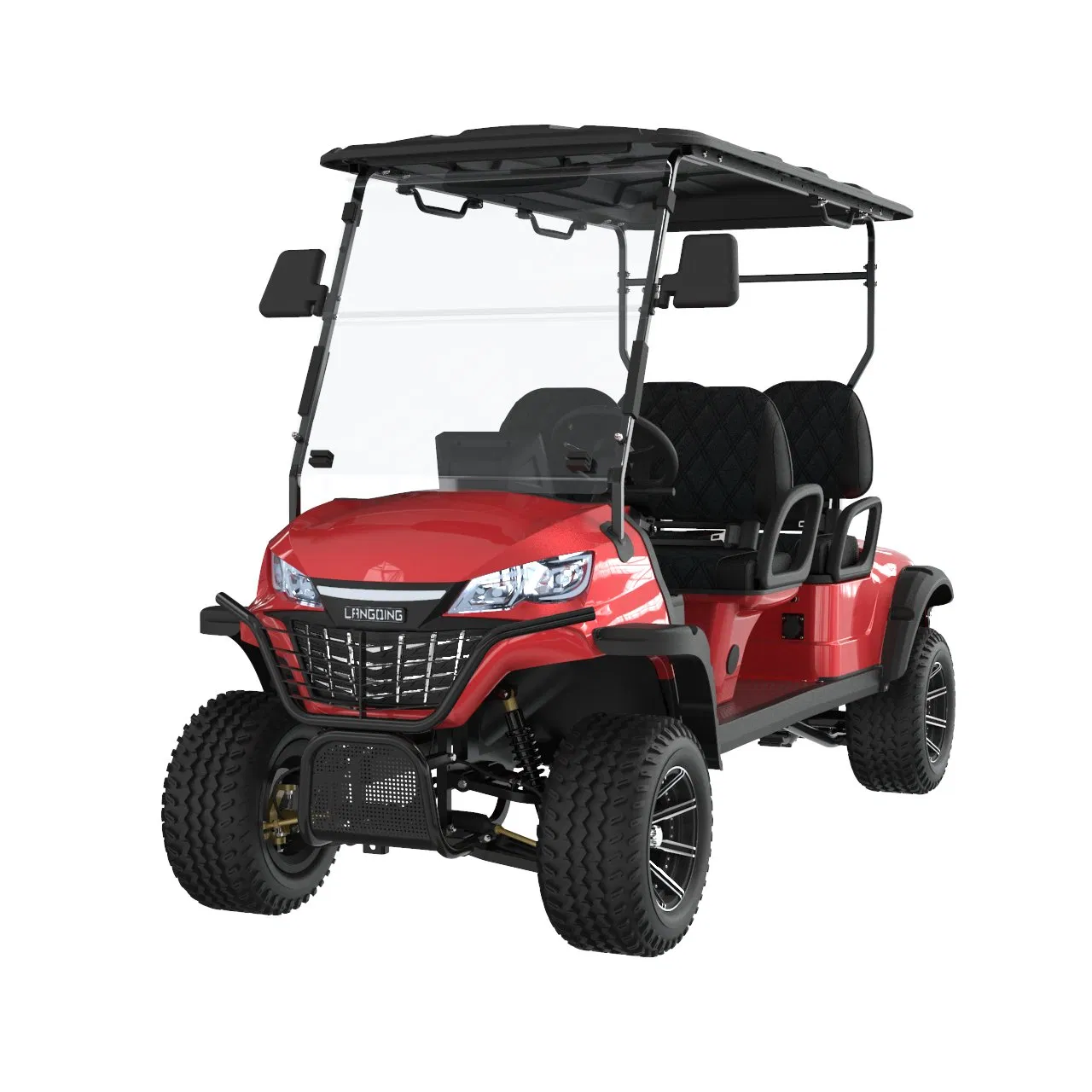 Popular Golf Carts Gas Powered Sightseeing Car Gasoline 6 Seater Gas Golf Cart with Comfortable Seat