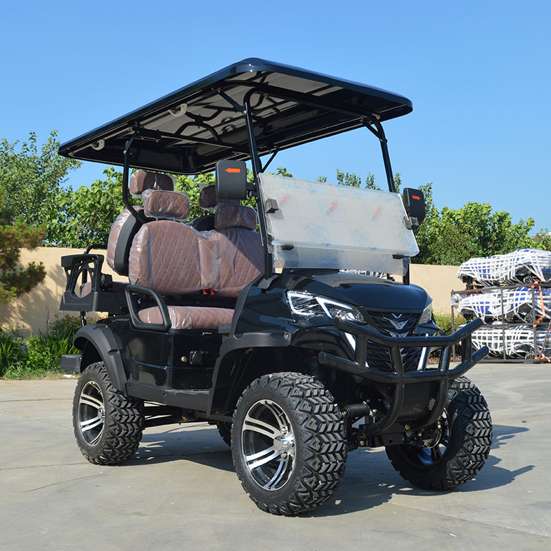Wholesale Chinese Factory Luxury Custom Golf Carts Import 72V 48V Lithium Battery Golf Buggy Golf Electric Cart for Sale