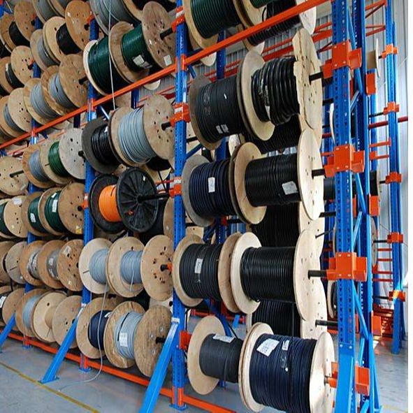 Store Wire and Cables Spool Storing Rack