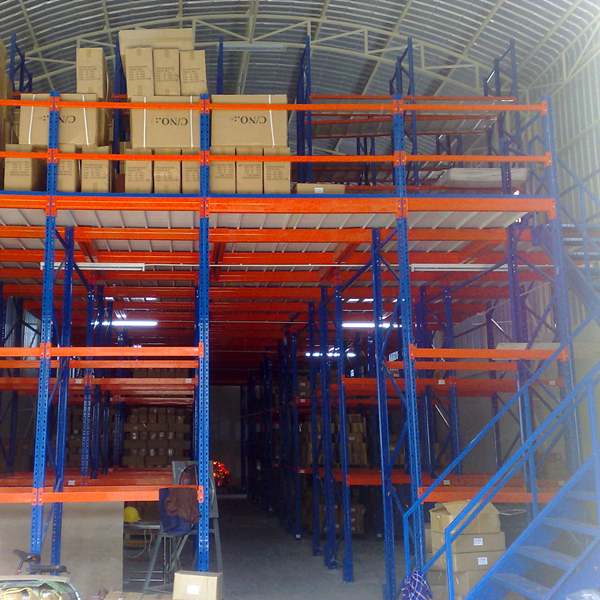 Warehouse Heavy Duty Mezzanine Floors Warehouse Multi-level Mezzanine Flooring Second Floor Pallet Racking Mezzanene