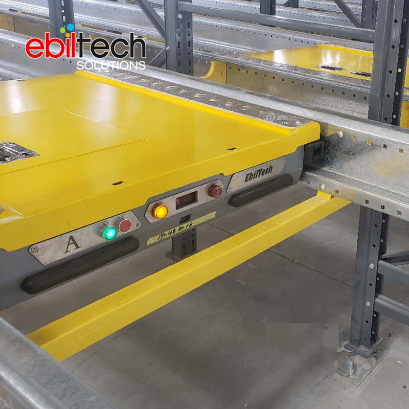 Smart Warehouse Automation Racking System with Pallet Shuttle