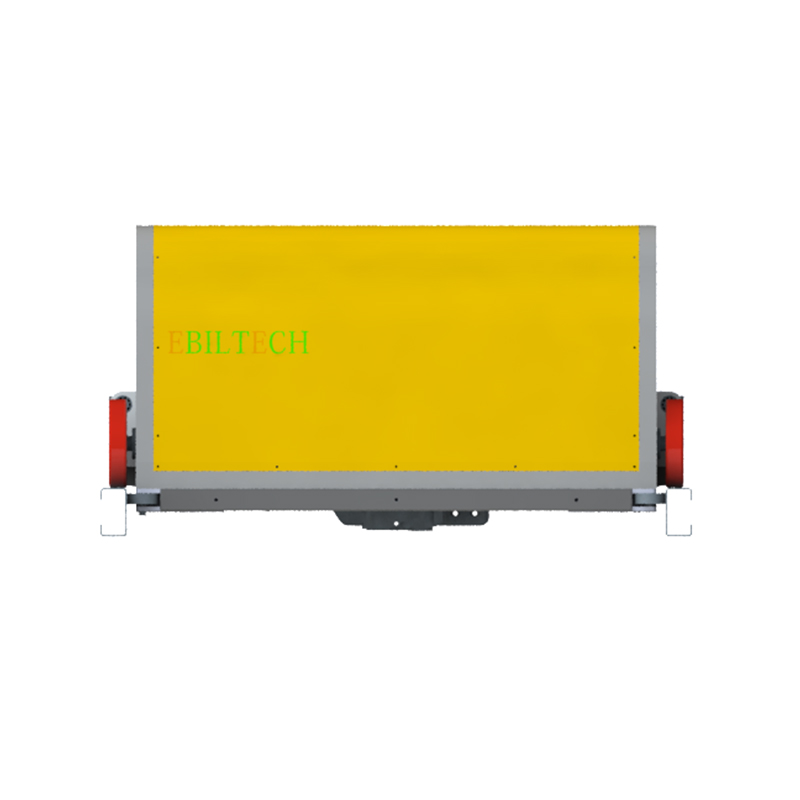 EBILTECH Mother Daughter Carts Moving Pallet Shuttle Carrier System Sliding Contact Line Multi-color Automatic Racking System