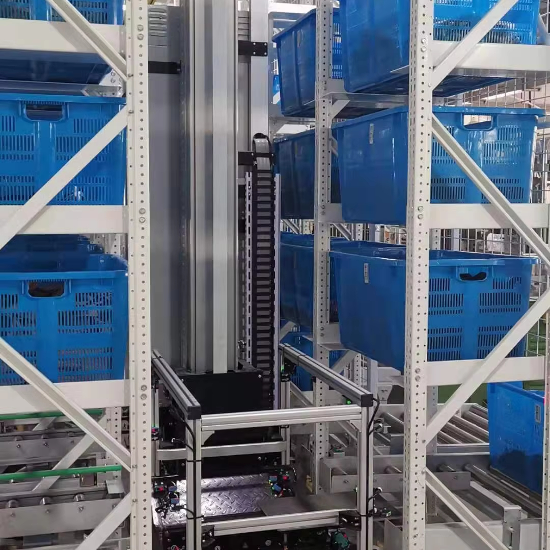 Smart Warehouse Use Mini Load Crane with Corrosion Protection and Steel Construction for Automated Storage and Retrieval Systems