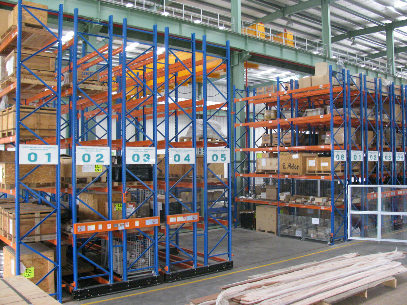Electronic Mobile Shelves Charge Intelligent Mobile Shelving System