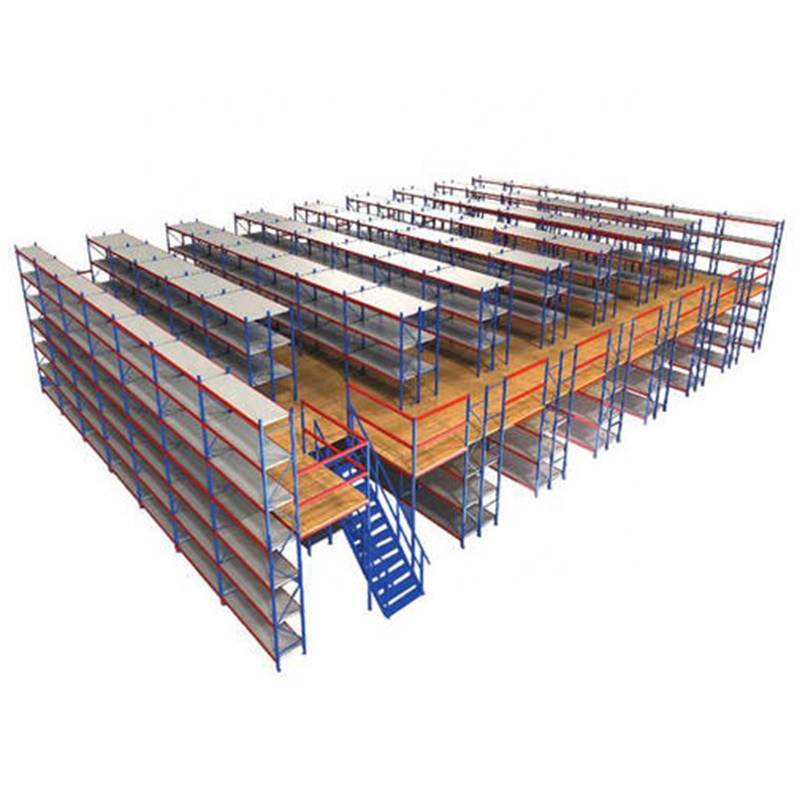 Warehouse Heavy Duty Mezzanine Floors Warehouse Multi-level Mezzanine Flooring Second Floor Pallet Racking Mezzanene
