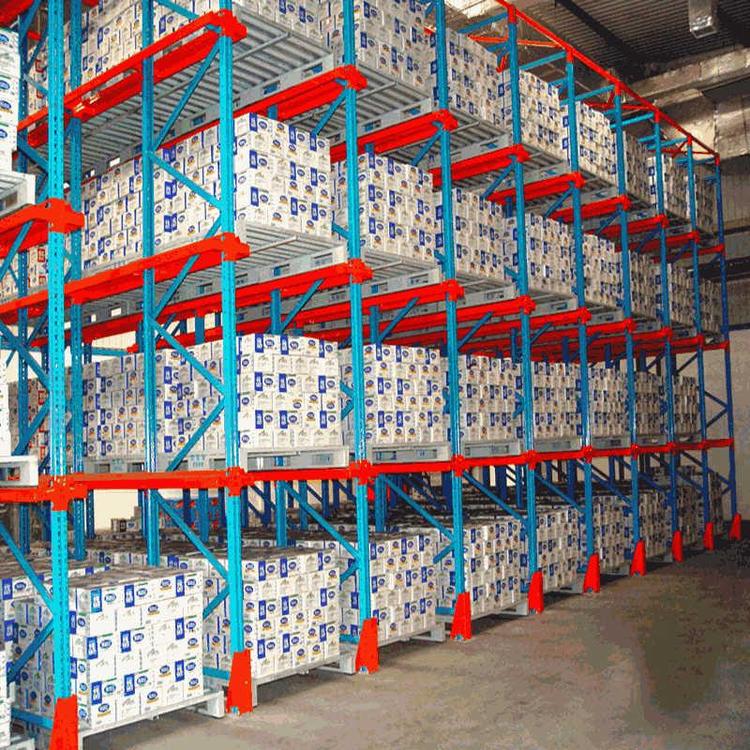 3500kg Capacity/Layer High Density Drive-In Pallet Racking System Warehouse Storage Solution