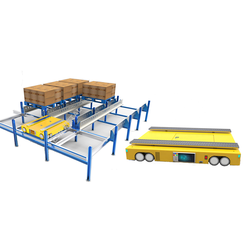 ASRS Four-Way Shuttle Heavy Duty Steel Warehouse Storage Higher Automation for Shuttle Racking