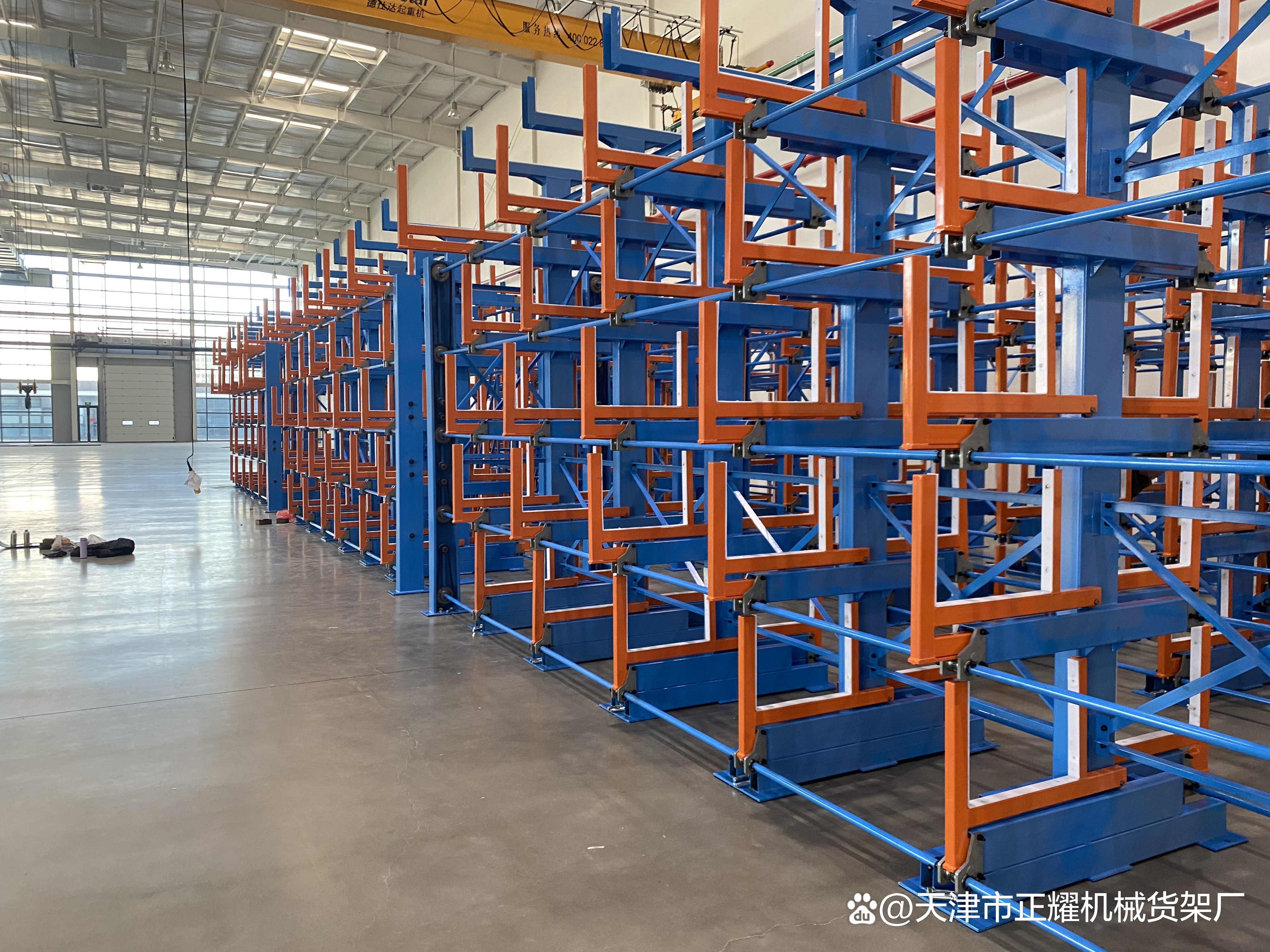 Telescopic Cantilever Racks Redefine Steel Tube Racking Systems CE Certification Powder Coated Finish Corrosion Protection