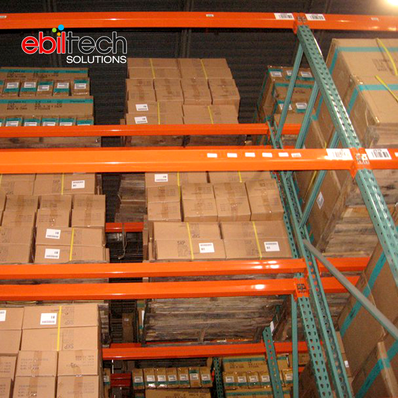 US Style Storage Shelf Unit Adjustable Heavy Load Tear Drop Warehouse Pallet Racking