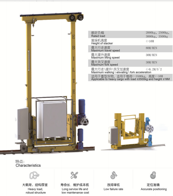 Heavy Stacker Crane
