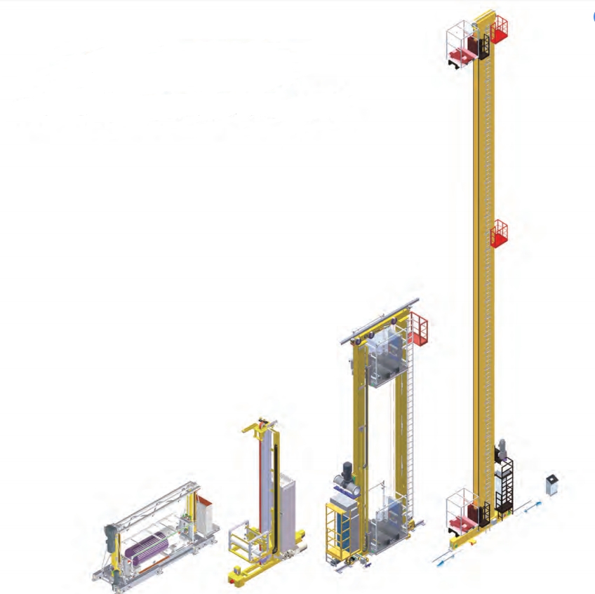 Customized Single Double Column Pallet Stacker Cranes for Automatic Warehouse Racking Storage Storage Cargo Storage Equipment
