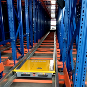 EBILTECH Automatic Pallet Shuttle Mover Storage Robot Material Handling Shuttle Car with CE Certificate