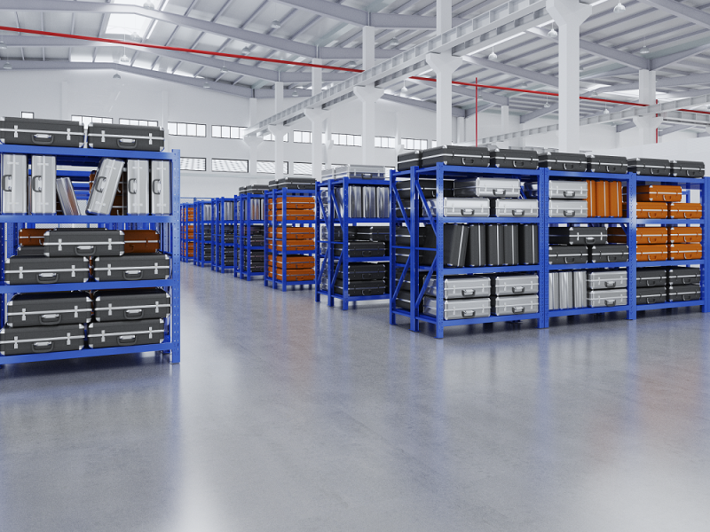 4 Tier 5 Tier Steel Selective Pallet Rack with Corrosion Protection Powder Coated Garage Warehouse Storage Shelves