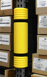 FEM 10.2.02 IMPACT TEST PVC Column protection Guard for Racks 2017