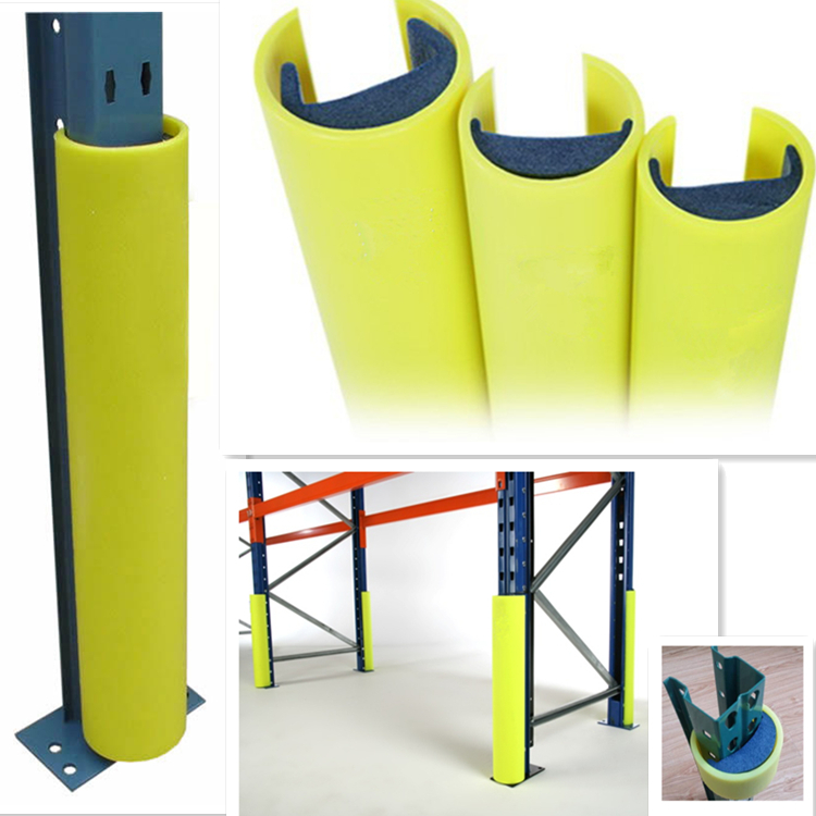 Ebilmetal CE Certified HDPE Column Protectors Guard with High Strength 1000kg Capacity for Racks Uprights Protection EBIL-SLHJ