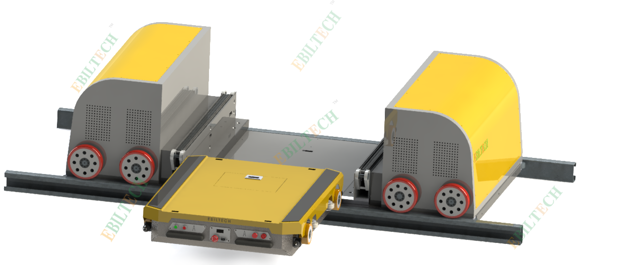 EBILTECH EBIL-ZMC Pallet Shuttle Rack System by Shuttle Satellite Cars High-Capacity 160m/min 380V Automatic Racking Warehouses