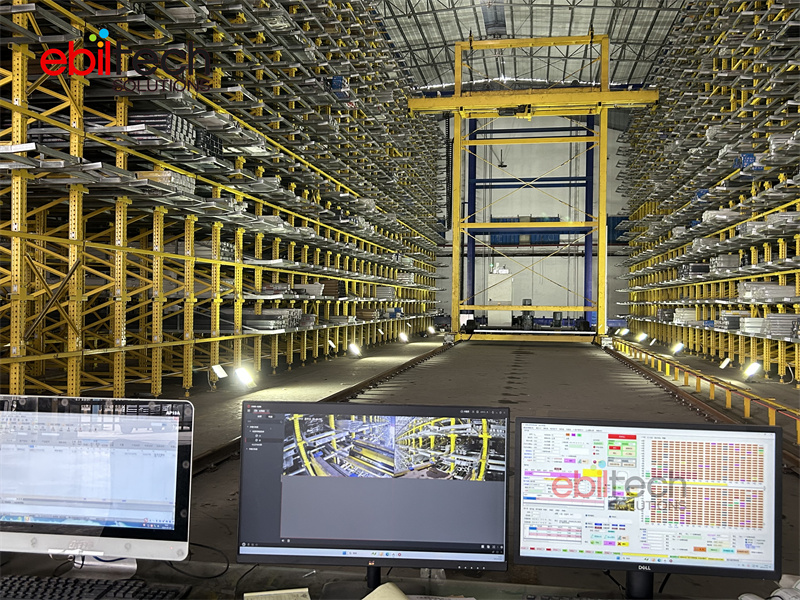 Efficient Steel Heavy Duty Honeycomb Type Automated Storage and Retrieval System for Long Goods