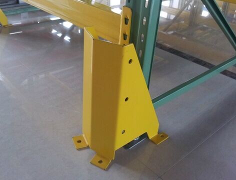 Plastic Column Guard Heavy Duty Safety Protector for Pallet Rack Protection From Forklift Damage at the End of Aisles