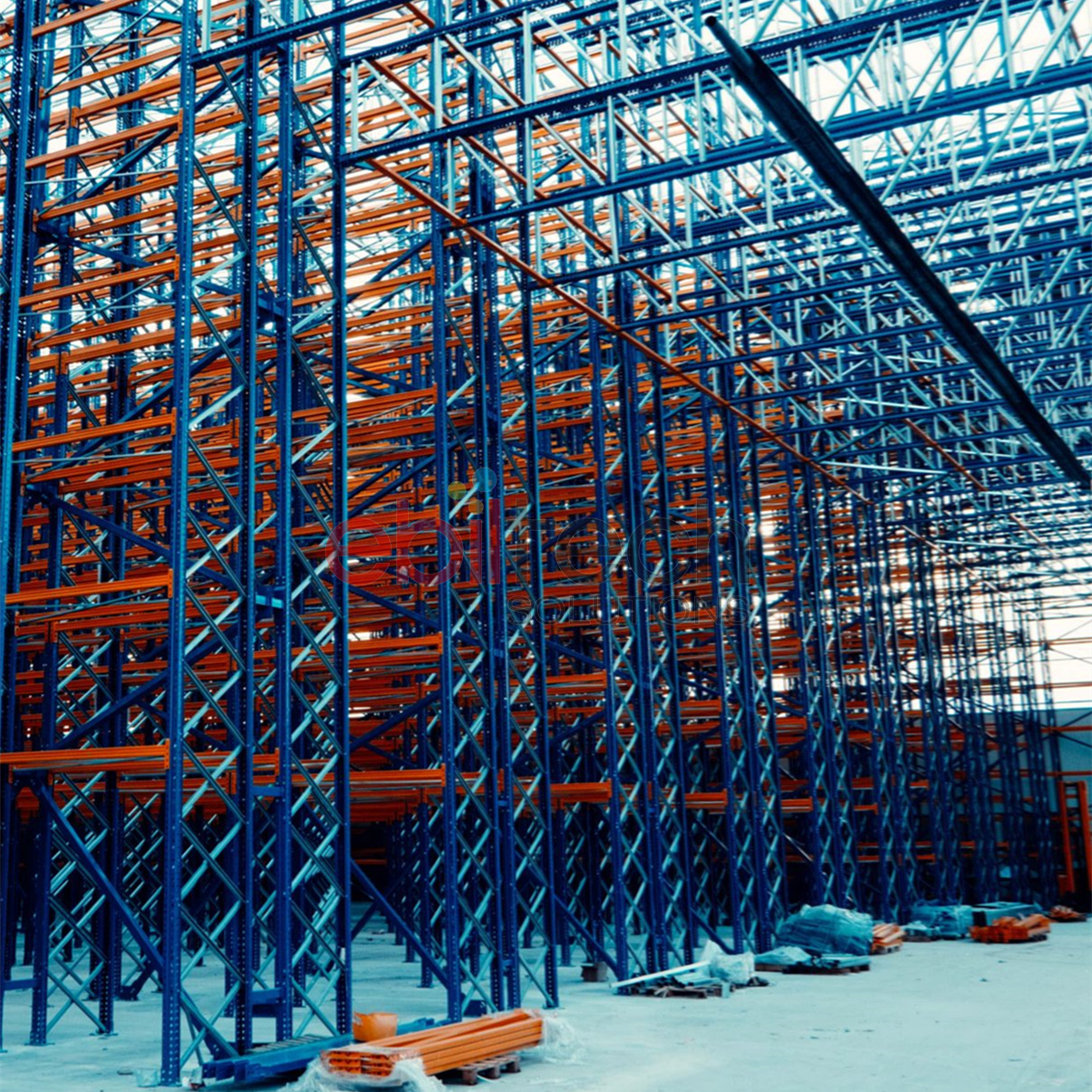 Professional Steel Clad Self-Supporting Multi-Layer Heavy Duty Powder Coated Warehouse Racking System