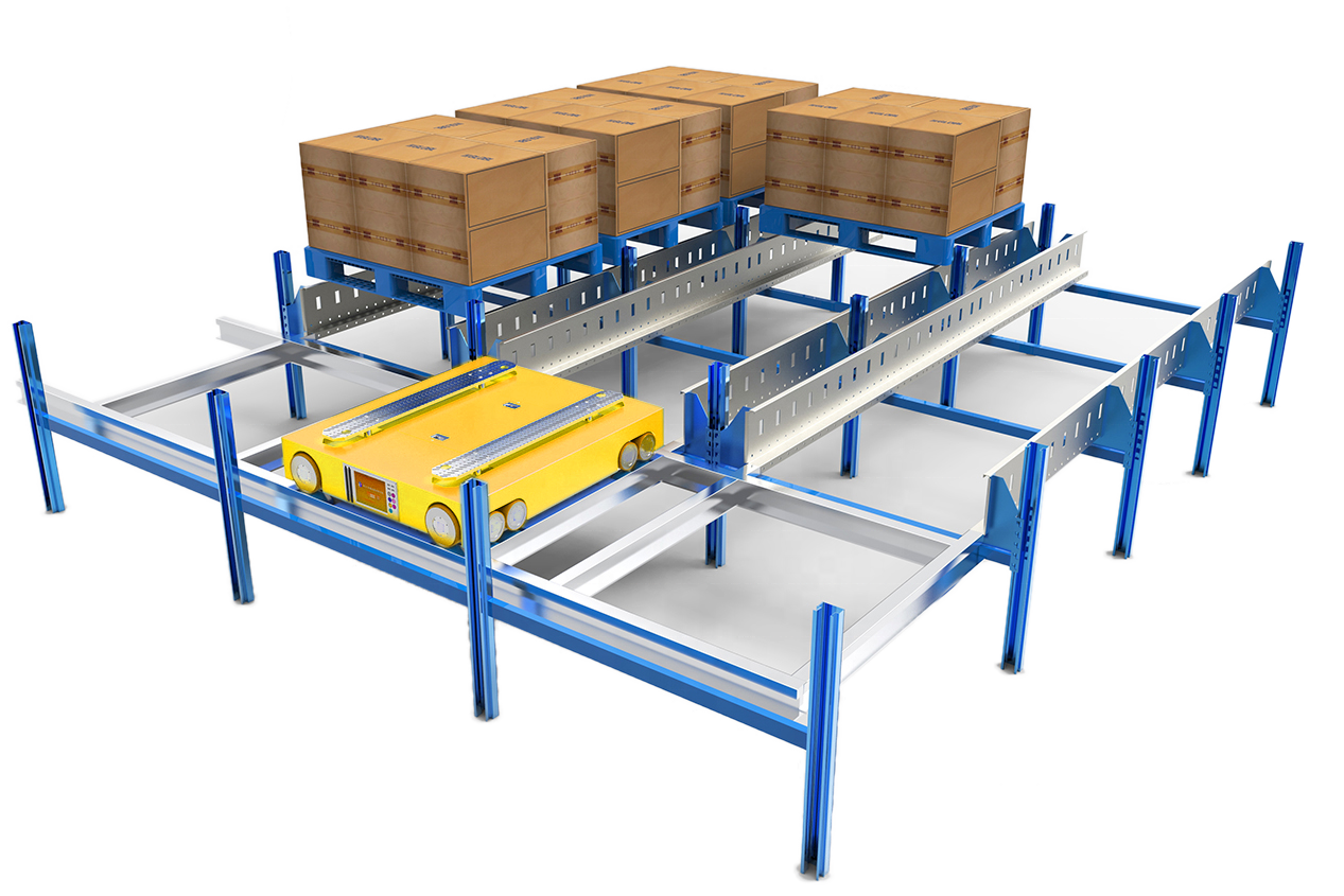EBILTECH Four Way Shuttle Carriler for  Automatic Intelligent Warehouse Racking Systems
