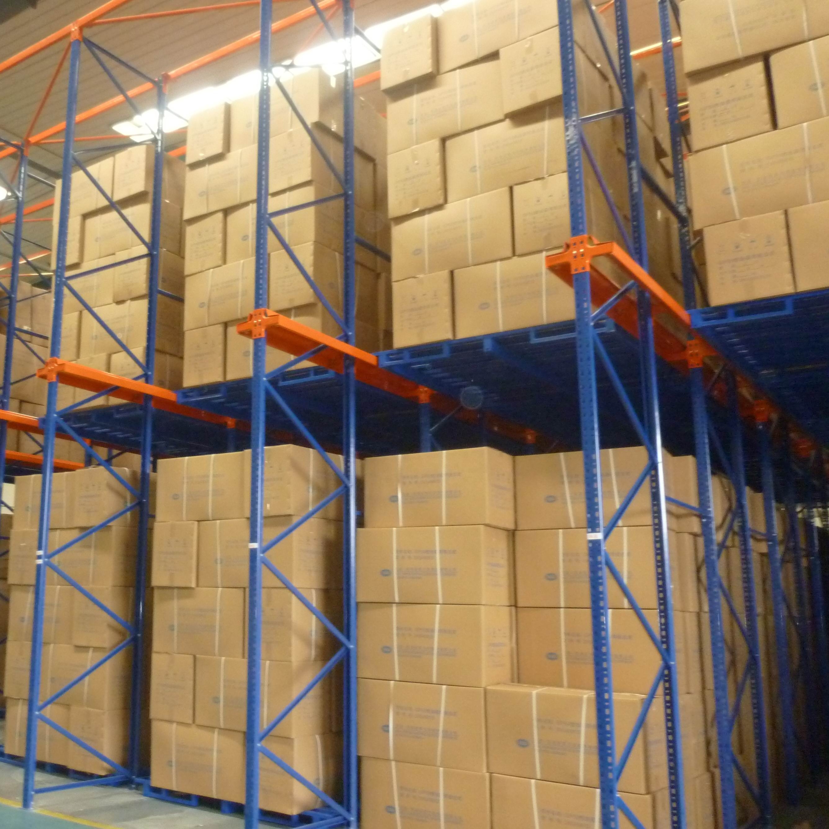 Cold Store Storage Pallet Racking Shelf Warehouse Rack  Steel 3-12 Pallets 2-7 Levels Ce