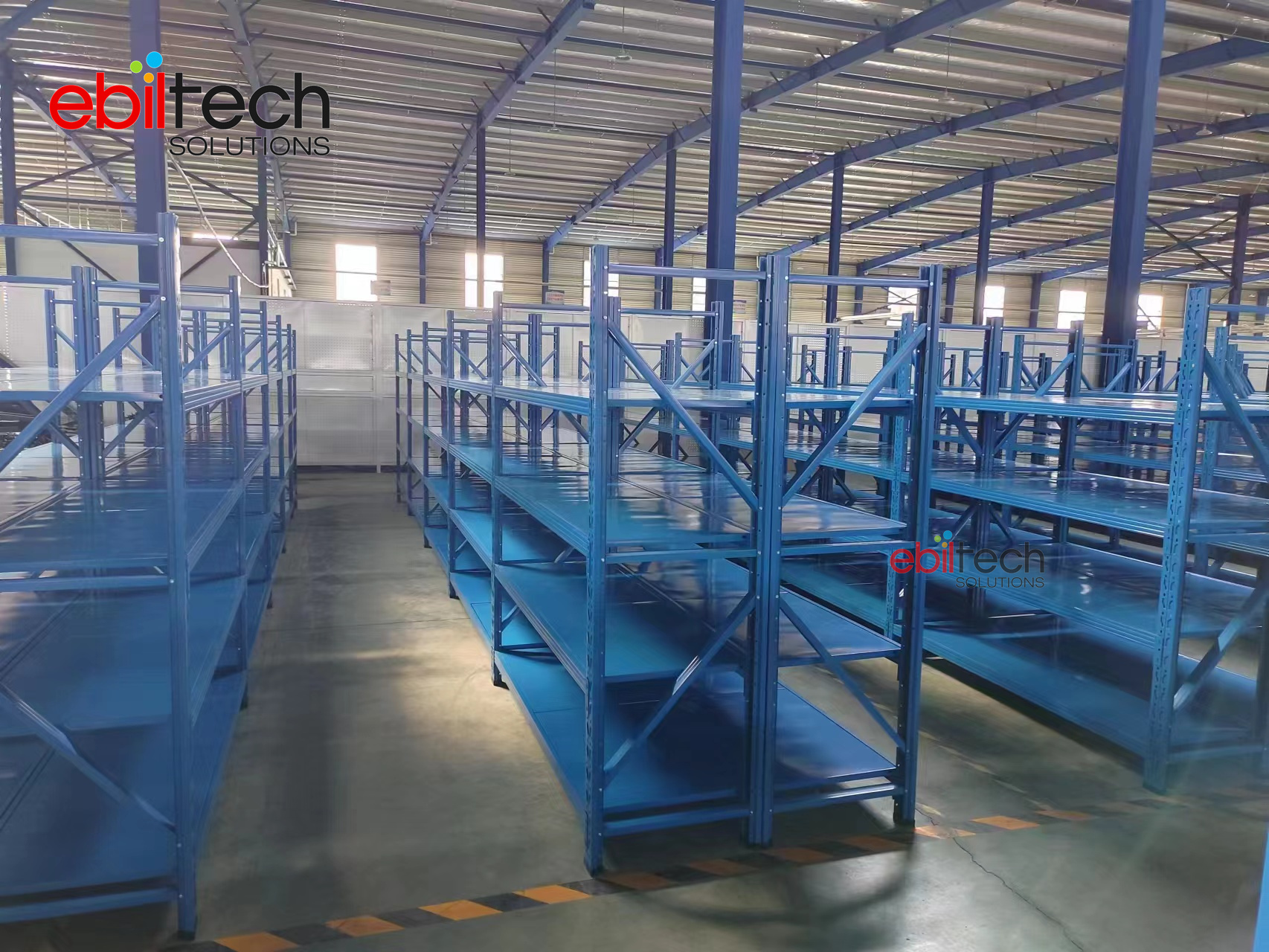 5-Layer Steel Light Duty Warehouse Storage Rack Shelving Units Corrosion Protection 200kg-500kg Capacity Boltless Installation
