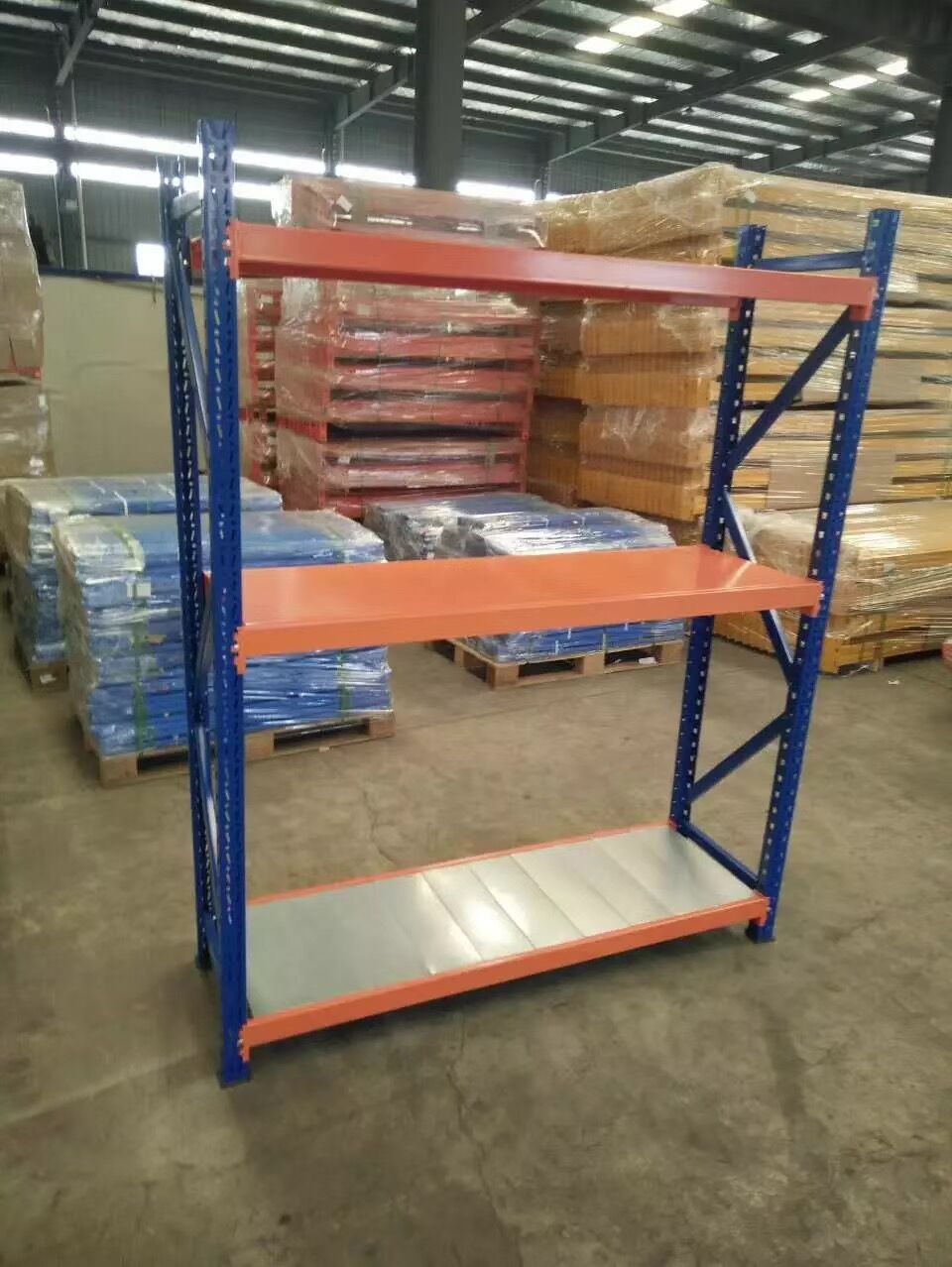 5-Layer Steel Light Duty Warehouse Storage Rack Shelving Units Corrosion Protection 200kg-500kg Capacity Boltless Installation