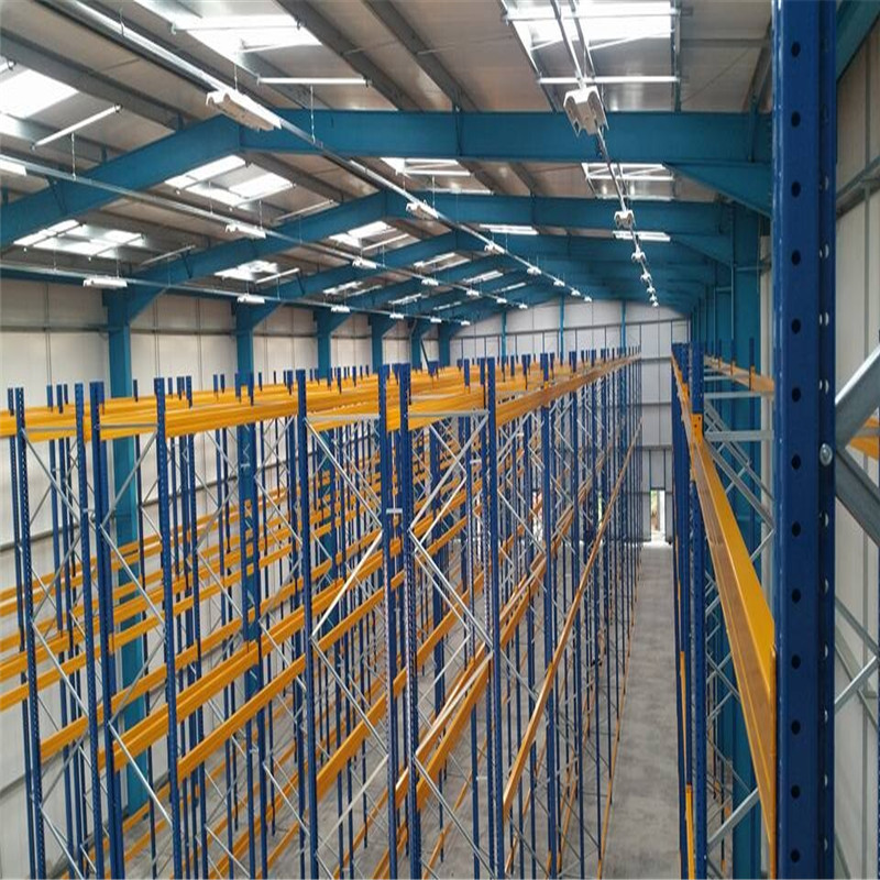 Custom Dimensions Q235B Heavy Duty Power Coated Bolted Structure Metal Storage Pallet Racks Upright 1000KG+ Capacity for Sale