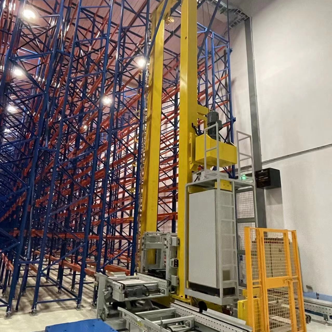 Automated ASRS Customized Pallet Mini Load Stacker Crane