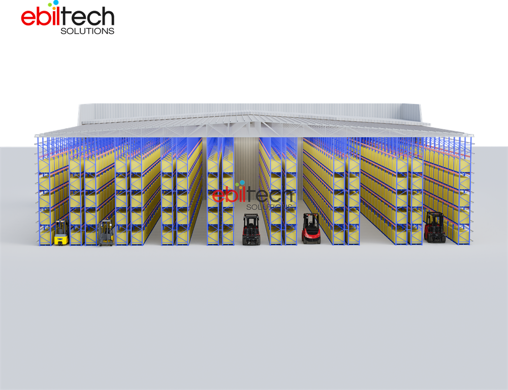 Heavy Duty Steel Pallet Rack-Multi-Layer Corrosion Protection Powder Coated for Wide Compatibility Warehouse Storage