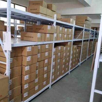 Adjustable Structure Bolt Connection Carton Storage Shelf Small Parts Rack Metal Shelving Light Duty Shelf Rack