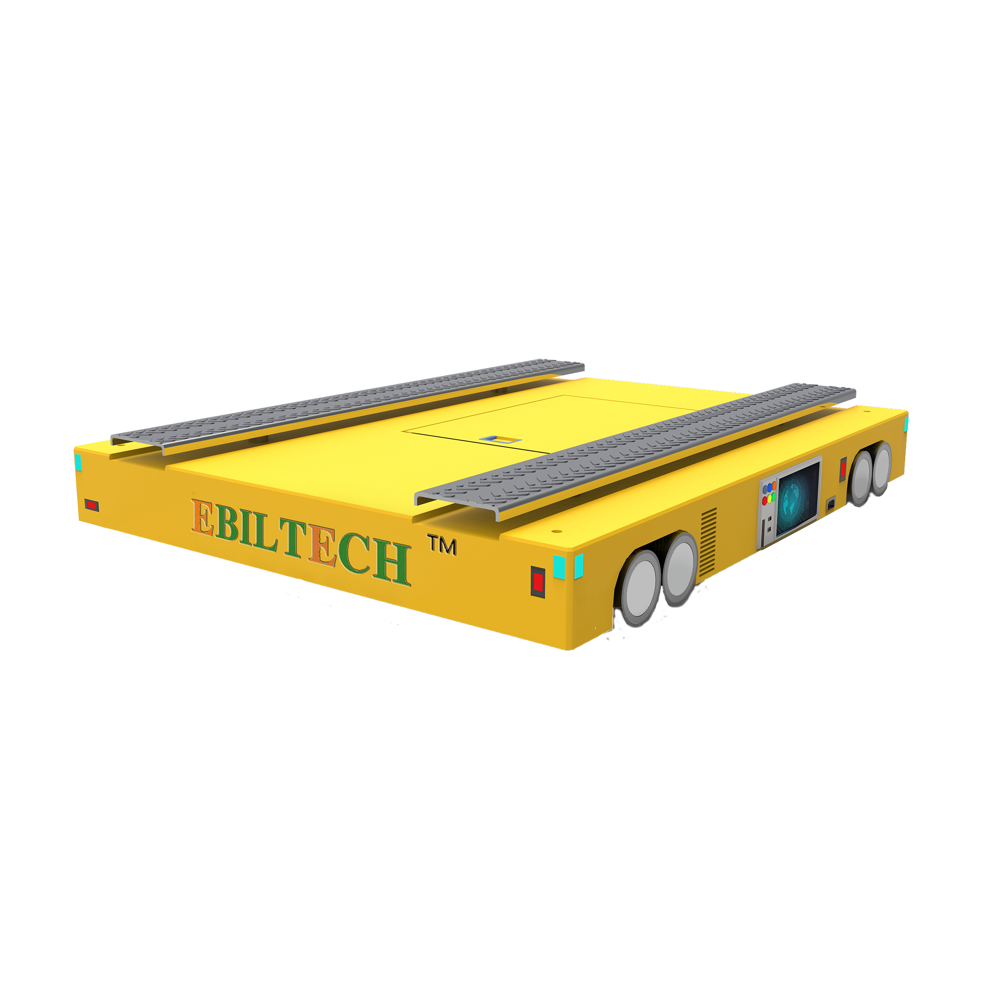 Smart Heavy Duty Four-Way Pallet Shuttle Cart with Corrosion Protection for Automated Storage & Retrieval Systems