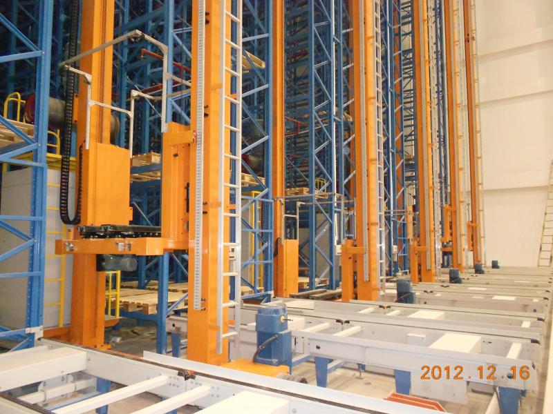 Automated ASRS System Heavy Duty Steel Storage Rack for Warehouse CE Certified Corrosion Protection