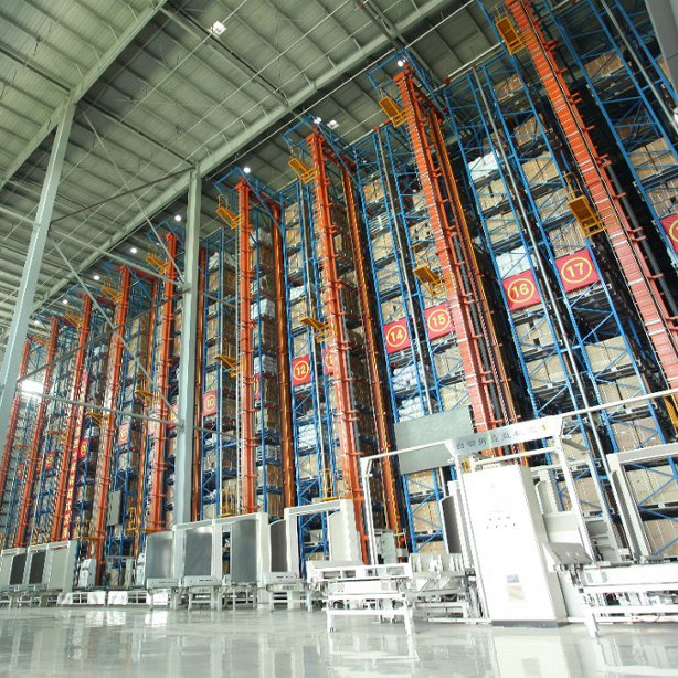 Save Labor Cost 60% Steel Corrosion Protection Warehouse ASRS Automated Retrieval System
