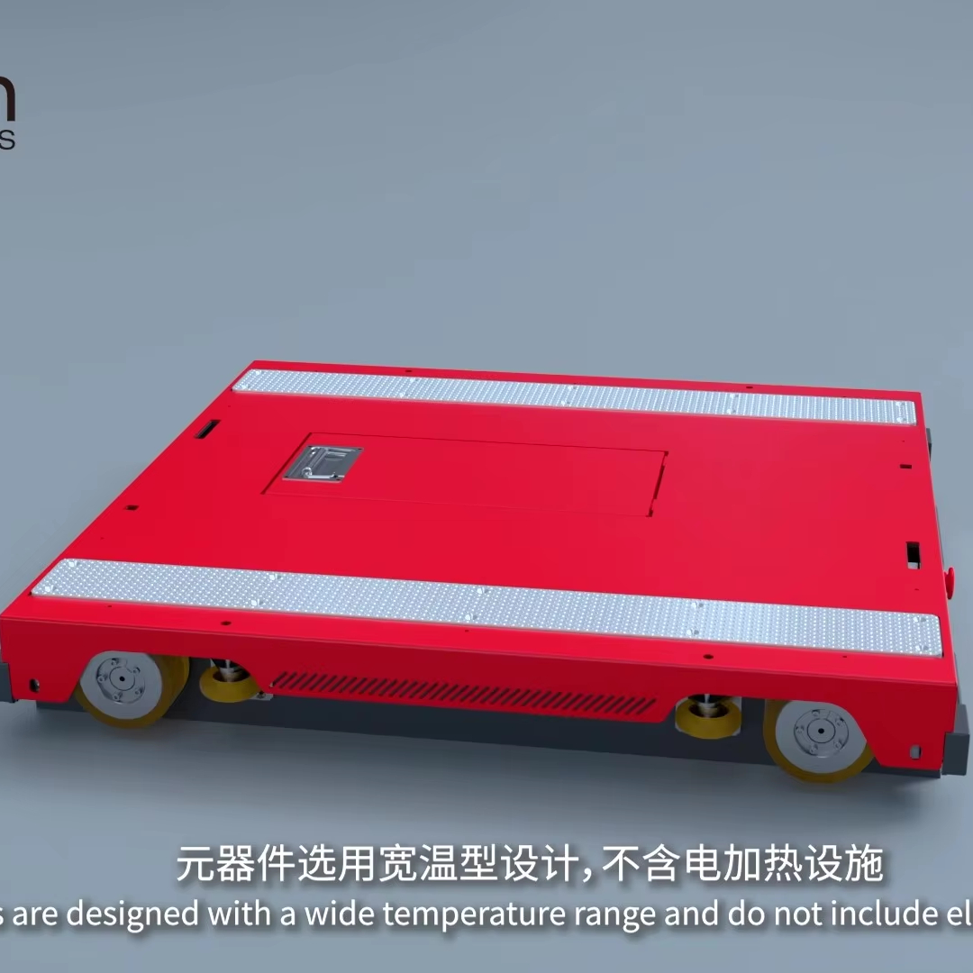 EBILTECH 500-2000kg Load Automated Access Equipment Radio Pallet Shuttle Car with CE Certificate Metal Zinc Galvanized