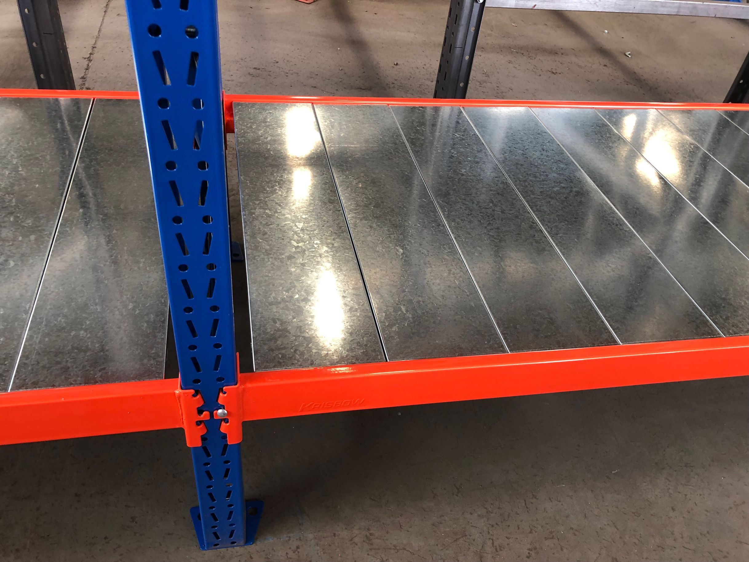 4 Tier 5 Tier Steel Selective Pallet Rack with Corrosion Protection Powder Coated Garage Warehouse Storage Shelves
