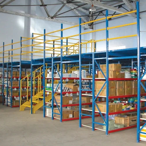 Heavy-Duty Multi-Level Warehouse Mezzanine Floor Racking System Stainless Steel Frame Shelves CE Certification Corrosion