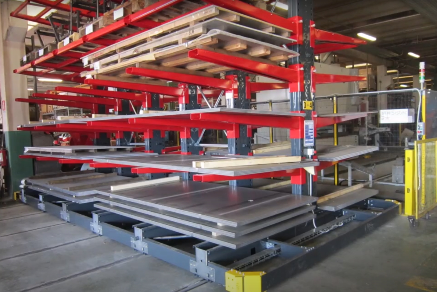 Electric Mobile Cantilever Rack
