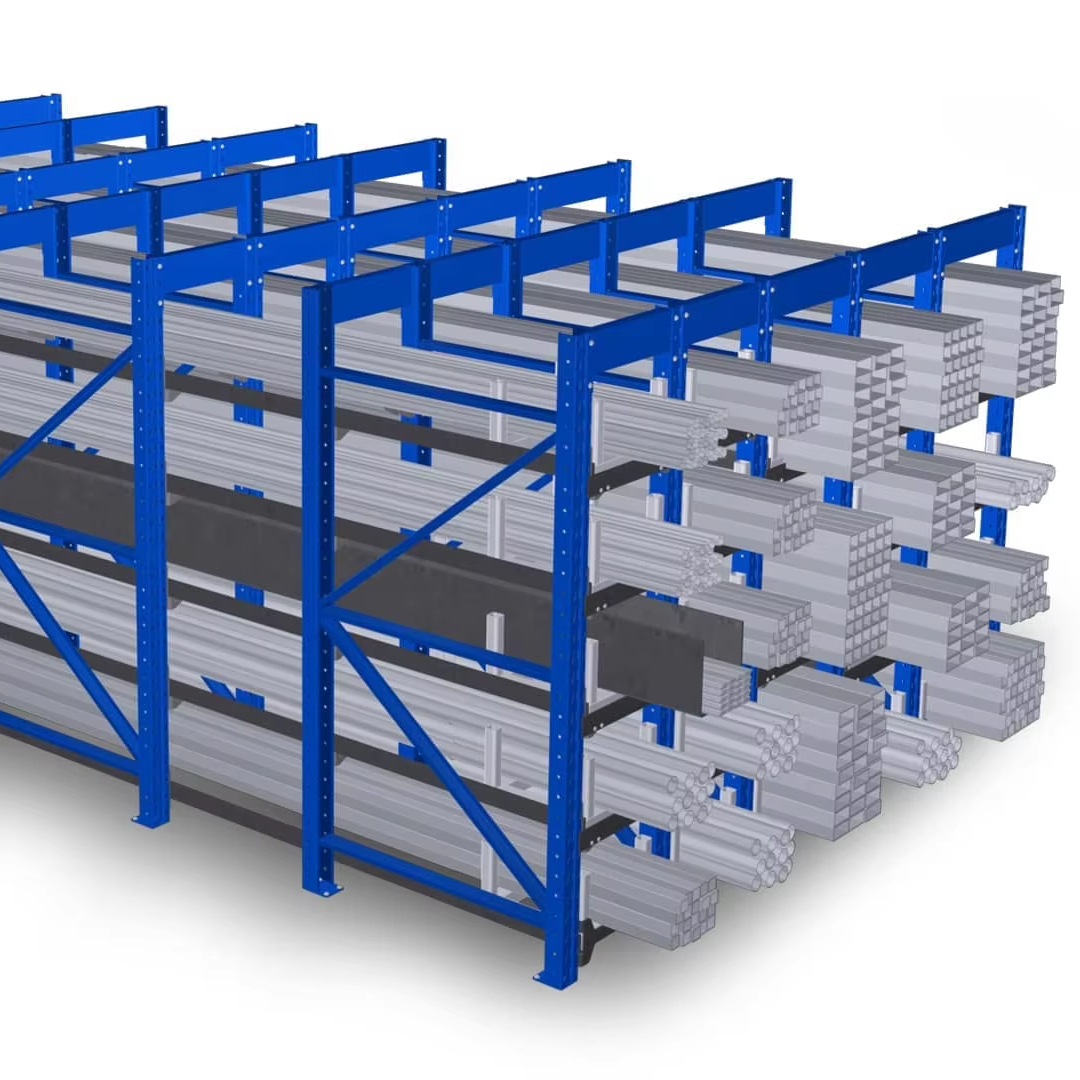 Steel Heavy Duty Long Material Shelving Racking Honeycomb Rack with Corrosion Protection for Tubulars