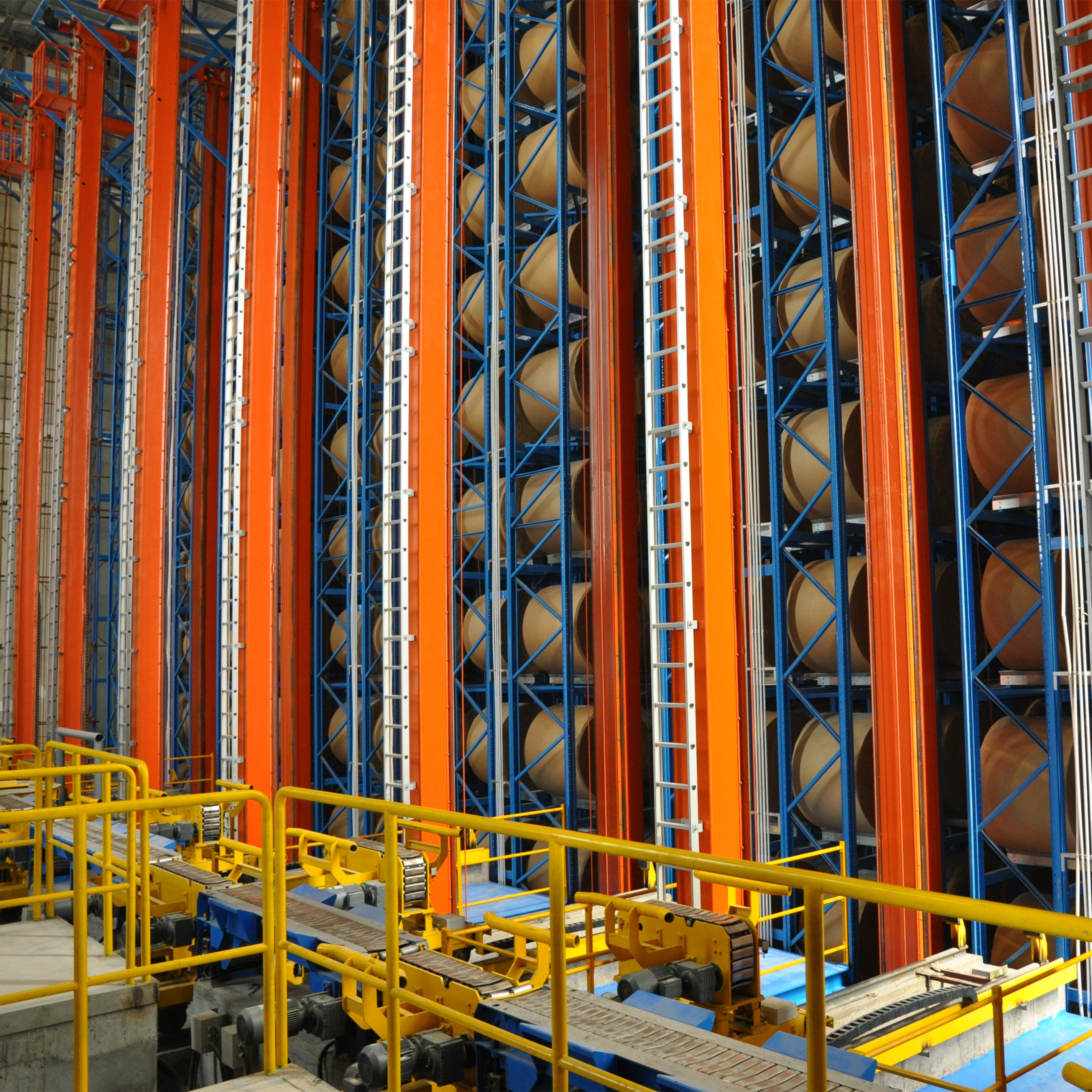 Automatic Warehouse Racking Retrieval Racking ASRS Smart Rack Stacker Crane Racking System