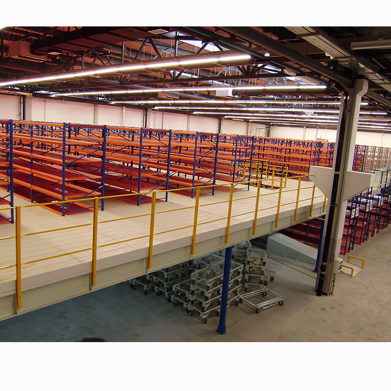 Steel Warehouse Industry Pallet Rack Mezzanine Floor Rack System for Warehouse Storage