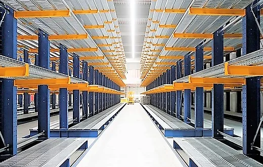 Heavy Duty Pipe Long Materials Coil Warehouse Industry Cantilever Rack