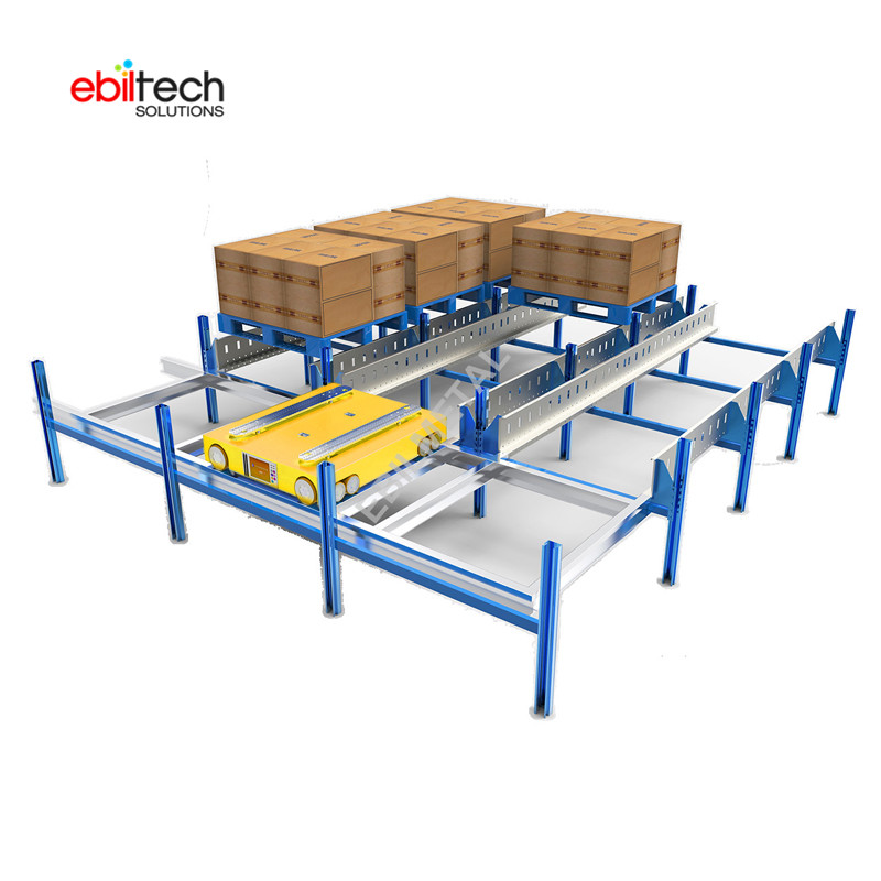 Cold Chain Industry Use Automatic Four Way Shuttle Pallet Runner