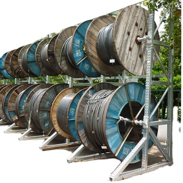 Warehouse Cable Reel Shelf