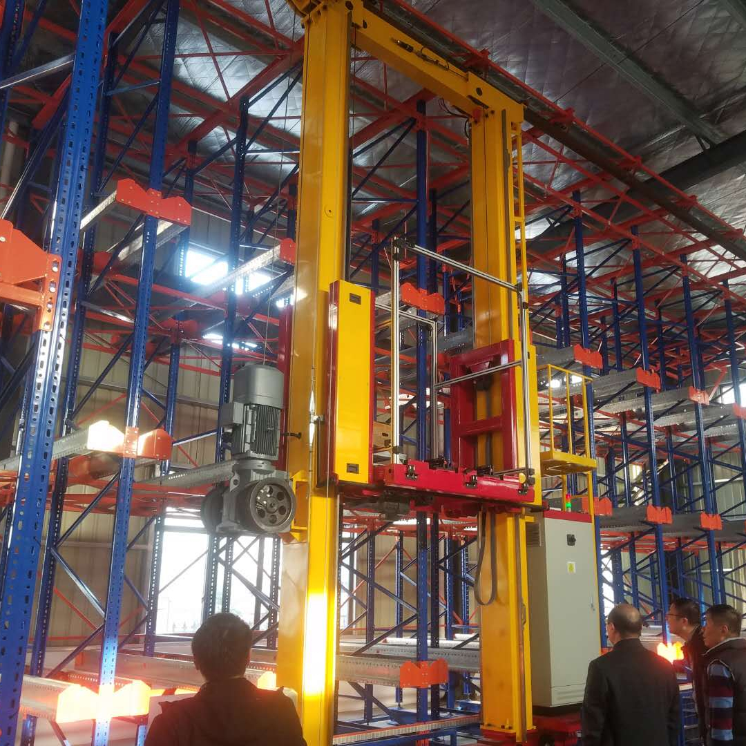OEM EBILTECH EBIL-ZMC Heavy Duty Miniload Stacker Cranes 180m/min Travel Speed for Automatic Warehouse Racking Storage System