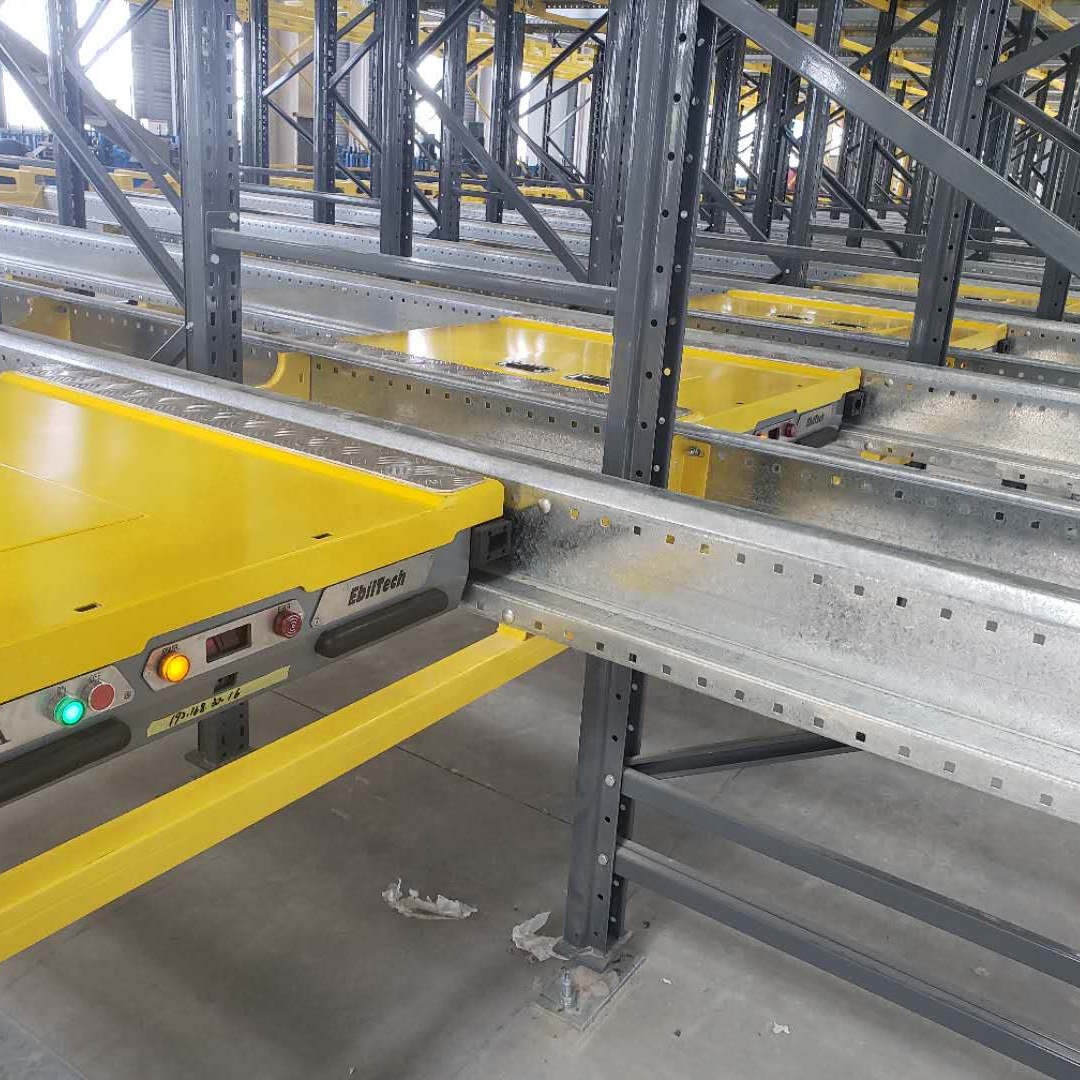 Intelligent Logistics System Scheme Radio Shuttle Rack With Pallet Runner